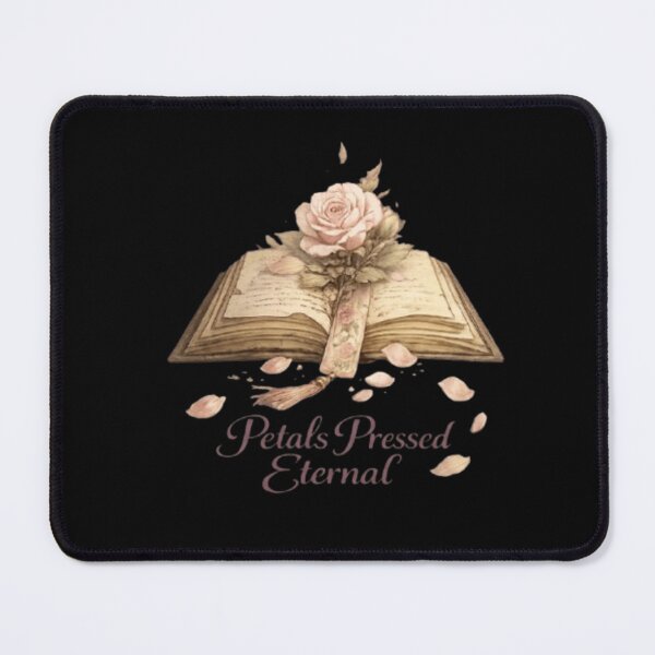 Item preview, Petals Pressed Eternal – Vintage Bookmark Book Design – Book Lover designed and sold by Line-Mood1⭐️⭐️⭐️⭐️⭐️.