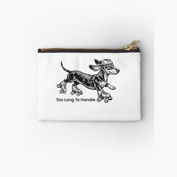 Item preview, Dachshund Too Long To Handle - Skate Dogs Club designed and sold by PhokaPhokich.
