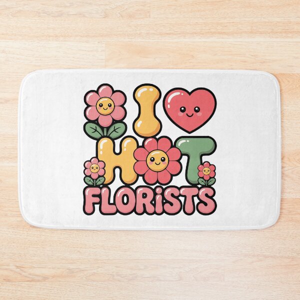Item preview, funny hot florist floral humor summer bloom art designed and sold by ArtDesignTp.