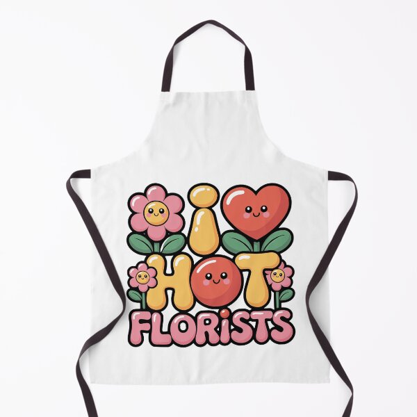 Item preview, i love hot florists funny summer flower humor designed and sold by ArtDesignTp.
