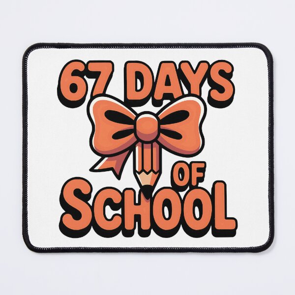 Item preview, girls coquette bow 67 days classroom craft design designed and sold by ArtDesignTp.