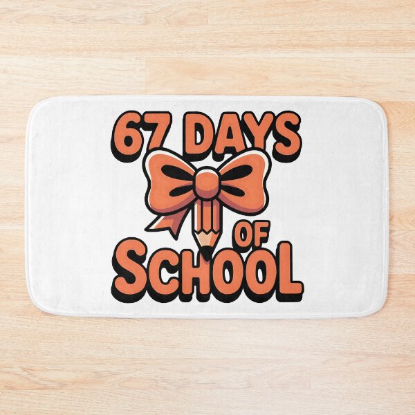 Item preview, girls coquette bow 67 days classroom craft design designed and sold by ArtDesignTp.