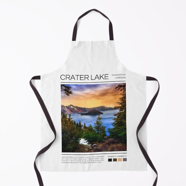 Item preview, Crater Lake National Park - Oregon designed and sold by StudioRedKoala.