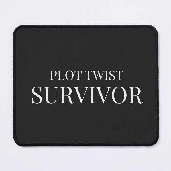 Item preview, Plot Twist Survivor - Booktok x Romance Reader Aesthetic designed and sold by Inkbound Co.