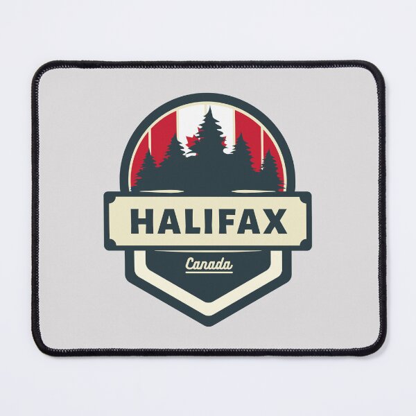 Item preview, Halifax Canada | Retro Vintage Travel Badge designed and sold by World Designs.