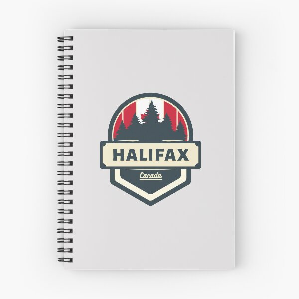 Item preview, Halifax Canada | Retro Vintage Travel Badge designed and sold by World Designs.