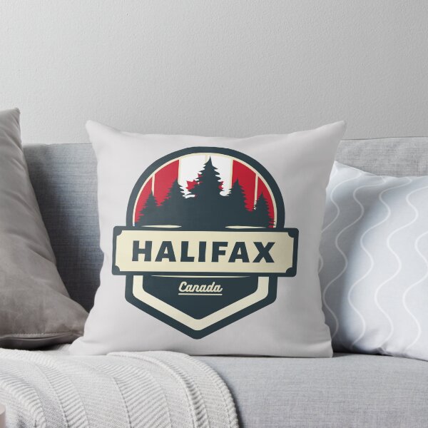 Item preview, Halifax Canada | Retro Vintage Travel Badge designed and sold by World Designs.