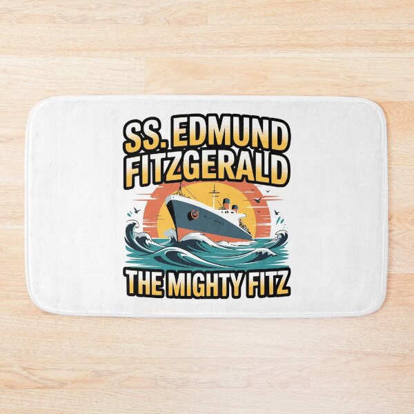 Item preview, mighty fitz lake superior heritage nautical art designed and sold by ArtDesignTp.