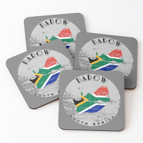 Item preview, Parow South Africa | Worn Flag Travel Badge designed and sold by World Designs.