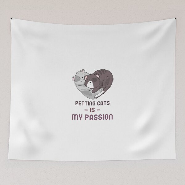 Item preview, Petting Cats is my passion:) designed and sold by greener designs.