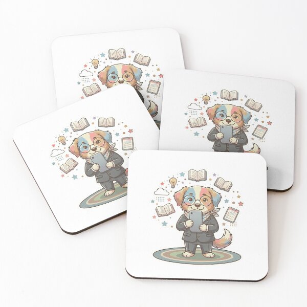 Item preview, Fashion Dog Model Sticker – Cute Elegant Runway Puppy in Suit designed and sold by wildbest.
