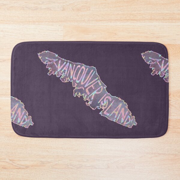 Item preview, Tie Dye Vancouver Island Outline with Hand Written Font designed and sold by Wild Coast Creative.