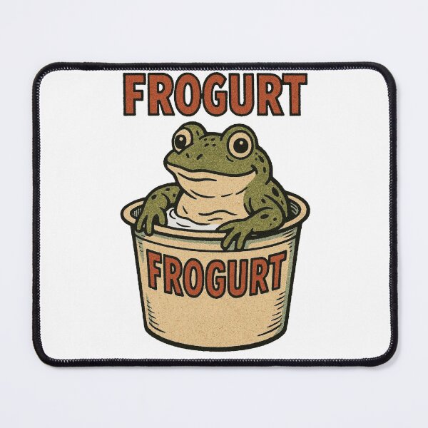 Item preview, Frog in a yogurt pot frogurt  designed and sold by Captain-Jackson.