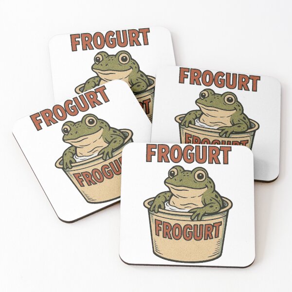 Item preview, Frog in a yogurt pot frogurt  designed and sold by Captain-Jackson.