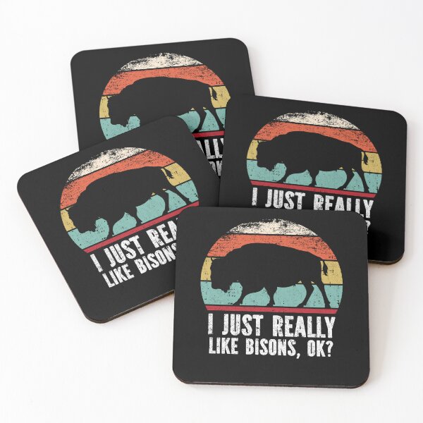 Item preview, Funny I Just Really Like Bisons OK designed and sold by GabbyKash.