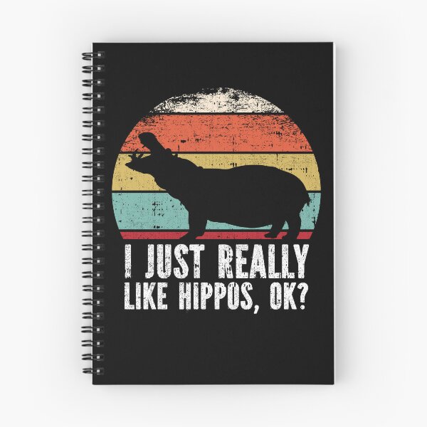 Item preview, Funny I Just Really Like Hippos OK designed and sold by GabbyKash.