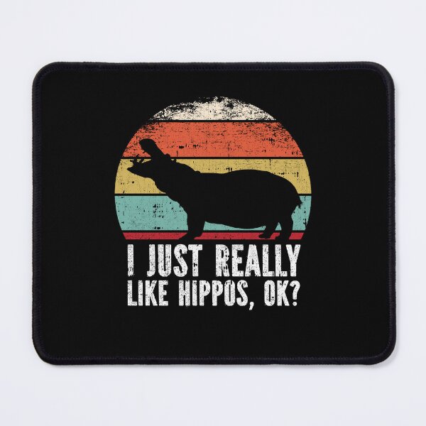 Item preview, Funny I Just Really Like Hippos OK designed and sold by GabbyKash.