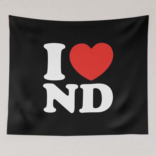 Item preview, I Love North Dakota designed and sold by shitpostee.