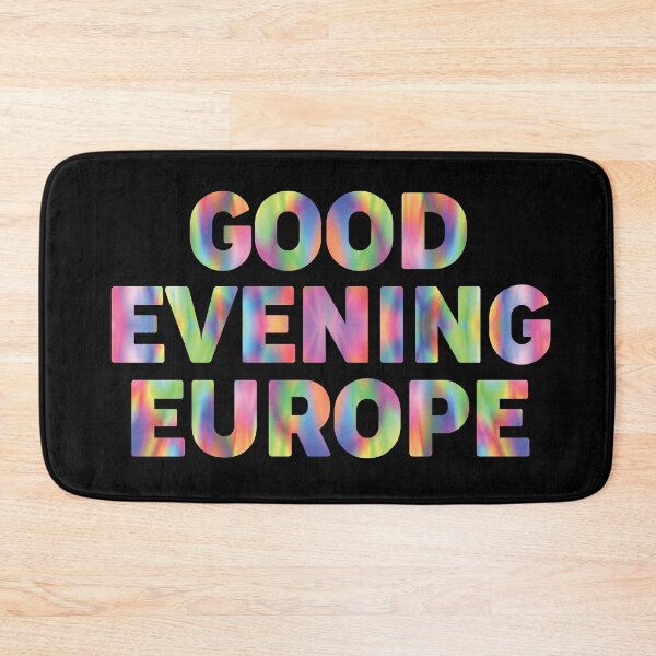 Item preview, Good Evening Europe (Psychedelic look) - Eurovision Song Contest 2026 - Vienna - United By Music - ESC2026 - ESC26 designed and sold by Vision-Tees.