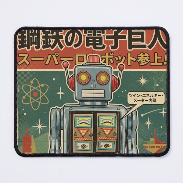 Item preview, Retro Japanese Robot designed and sold by The King's general goods.