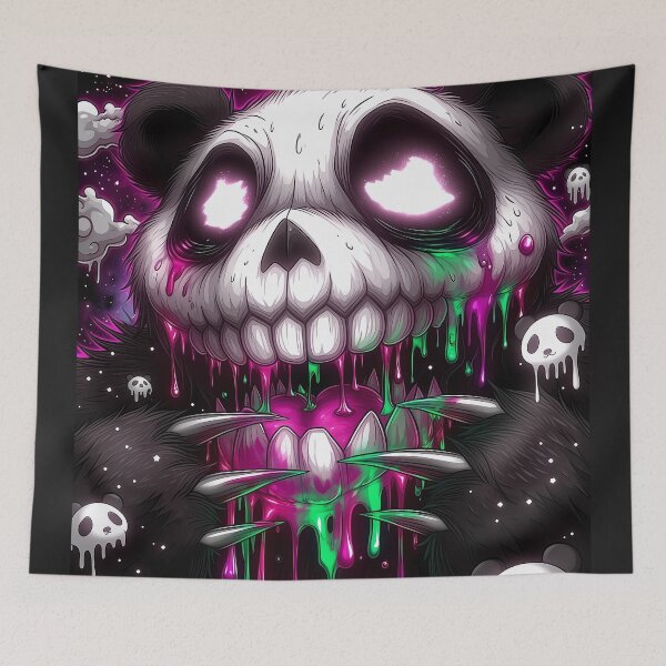 Item preview, Cosmic Neon Cursed Panda Drip designed and sold by DonaldWaltersxx.