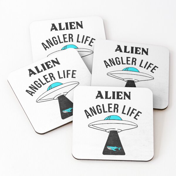 Item preview, Alien Angler Life designed and sold by SarcasticTeez.