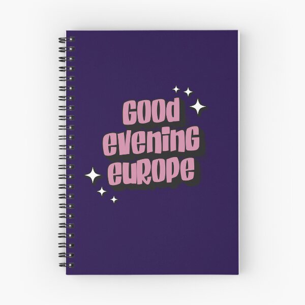 Item preview, Good Evening Europe Retro look - Eurovision Song Contest 2026 - Vienna 2026 - United By Music - ESC2026 - ESC26 designed and sold by Vision-Tees.