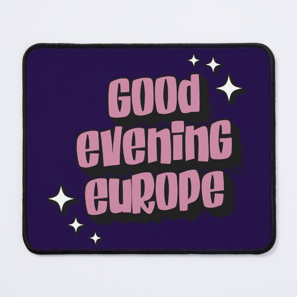 Item preview, Good Evening Europe Retro look - Eurovision Song Contest 2026 - Vienna 2026 - United By Music - ESC2026 - ESC26 designed and sold by Vision-Tees.