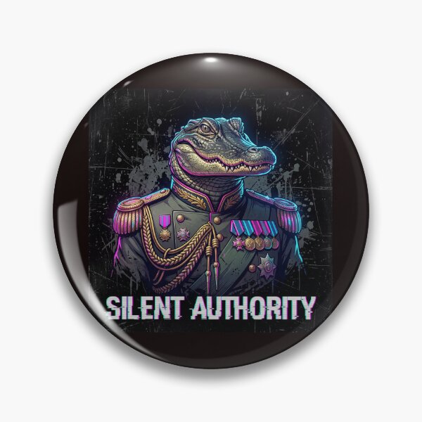 Item preview, The Neon Gator: Silent Military Authority designed and sold by Structure-Blue.