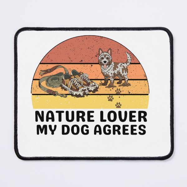 Item preview, Retro Nature Lover With Muddy Shoes and Paws  Hiking Dog Lover designed and sold by waikibi ⭐⭐⭐⭐⭐.