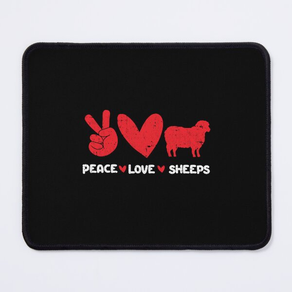 Item preview, Peace - Love - sheeps designed and sold by GabbyKash.