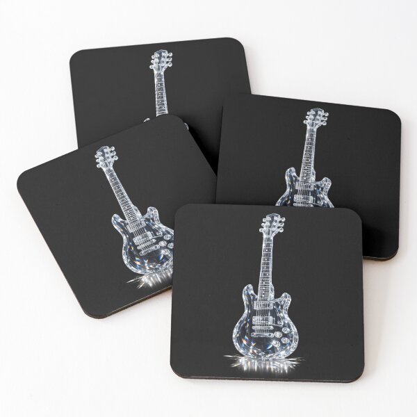 Item preview, Crystal Electric Guitar Sculpture designed and sold by ThoughtsInTheOpen.
