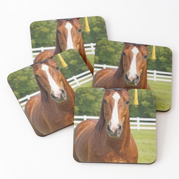 Item preview, Horse Wearing a Graduation Cap designed and sold by Maria Dryfhout.