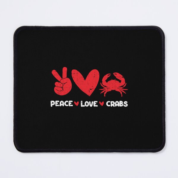 Item preview, Peace - Love - crabs designed and sold by GabbyKash.