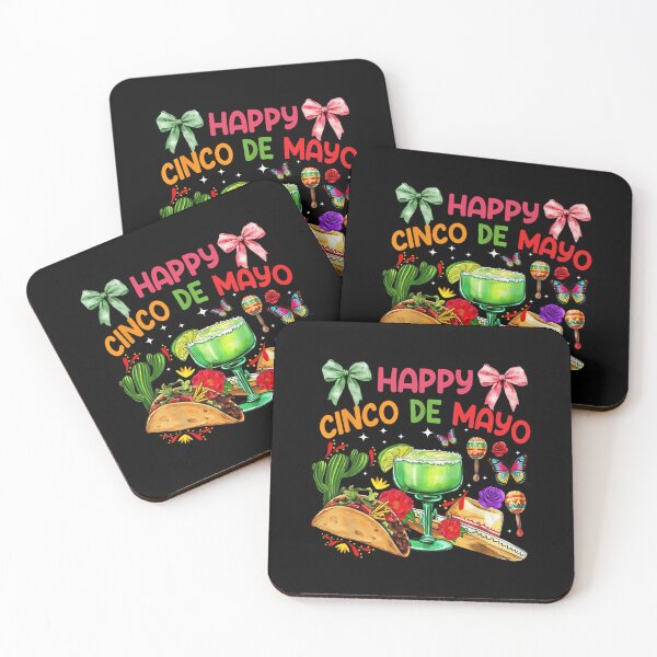 Item preview, Happy Cinco de Mayo Watercolor Fiesta Margarita Taco Bows designed and sold by Ali-printshop.