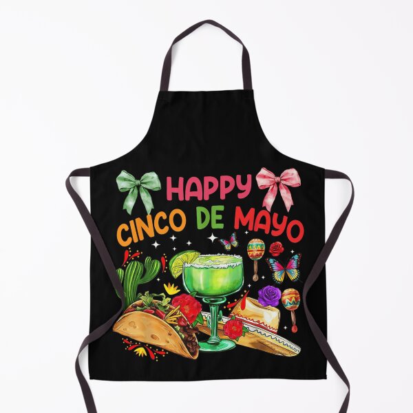 Item preview, Happy Cinco de Mayo Watercolor Fiesta Margarita Taco Bows designed and sold by Ali-printshop.