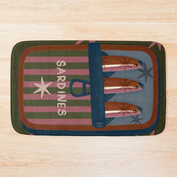Item preview, Retro Sardines – Vintage Tin Illustration designed and sold by prikanashiro.