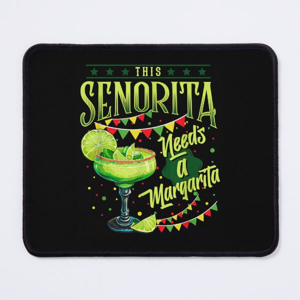 Item preview, This Senorita Needs a Margarita Colorful Fiesta Party Drink designed and sold by Ali-printshop.