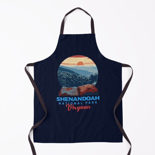 Item preview, Shenandoah National Park Virginia Blue Ridge Vintage Art designed and sold by LinaValearte.