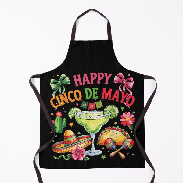 Item preview, Happy Cinco de Mayo Watercolor Fiesta Margarita Taco Bows designed and sold by Ali-printshop.