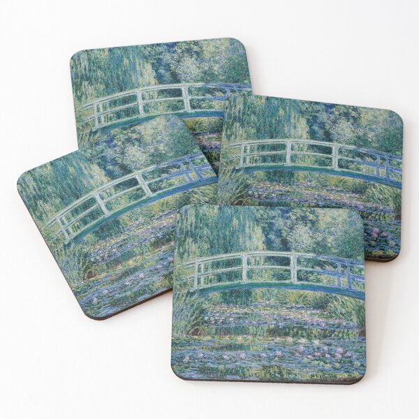 Item preview, Monet Water Lily Pond Print – Impressionist Garden Painting, Japanese Bridge Wall Art, Soft Nature Aesthetic Decor designed and sold by AnnaLOLYoung.