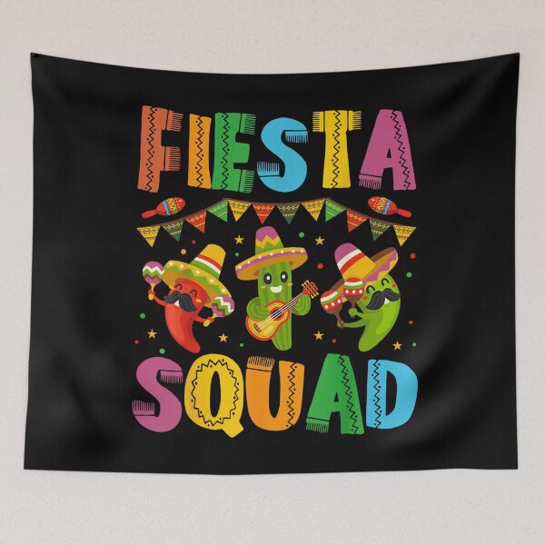 Item preview, Cute Avocado and Taco Let's Fiesta Kawaii Cinco de Mayo designed and sold by Ali-printshop.