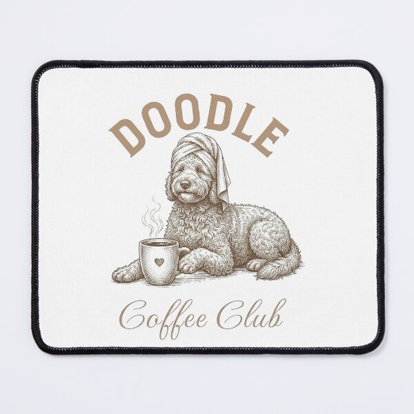 Item preview, dog Labradoodle Lover Doodle Coffee  designed and sold by Uglyandcute.
