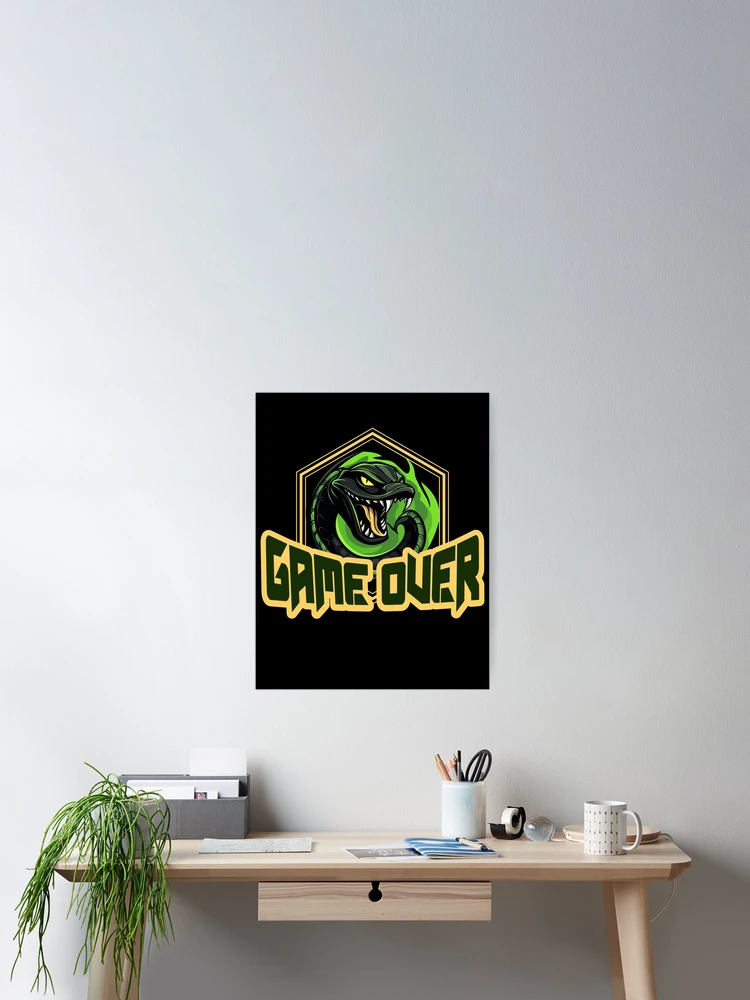 Thumbnail 2 of 3, Poster, Game Over designed and sold by ReneMM.