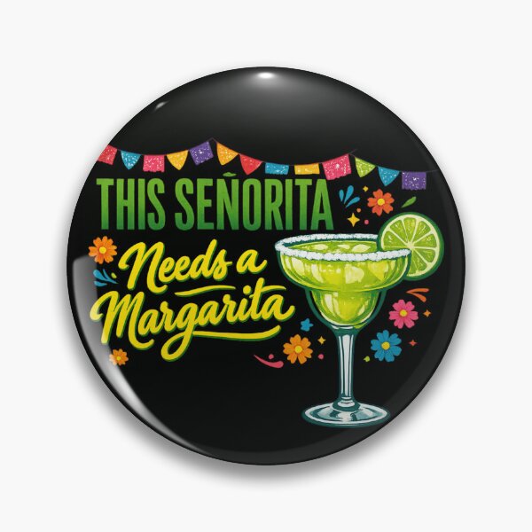 Item preview, This Senorita Needs a Margarita Vintage Cinco de Mayo designed and sold by Ali-printshop.