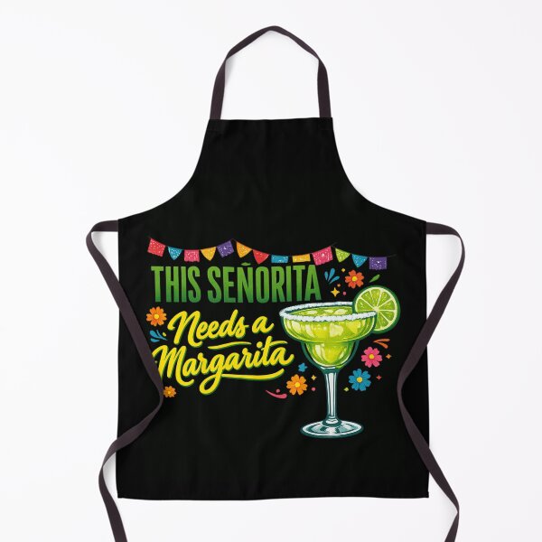 Item preview, This Senorita Needs a Margarita Vintage Cinco de Mayo designed and sold by Ali-printshop.