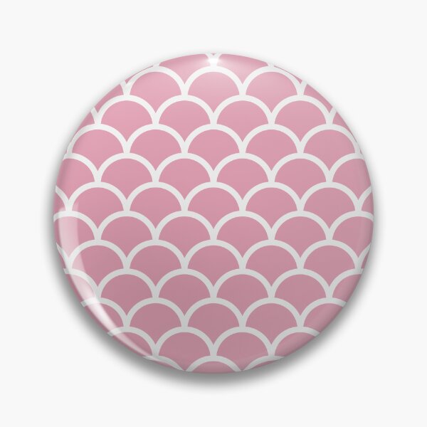 Item preview, Rose And White Mermaid Scales Pattern designed and sold by pattern-archive.
