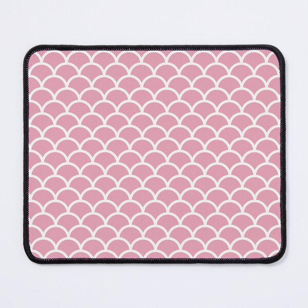 Item preview, Rose And White Mermaid Scales Pattern designed and sold by pattern-archive.