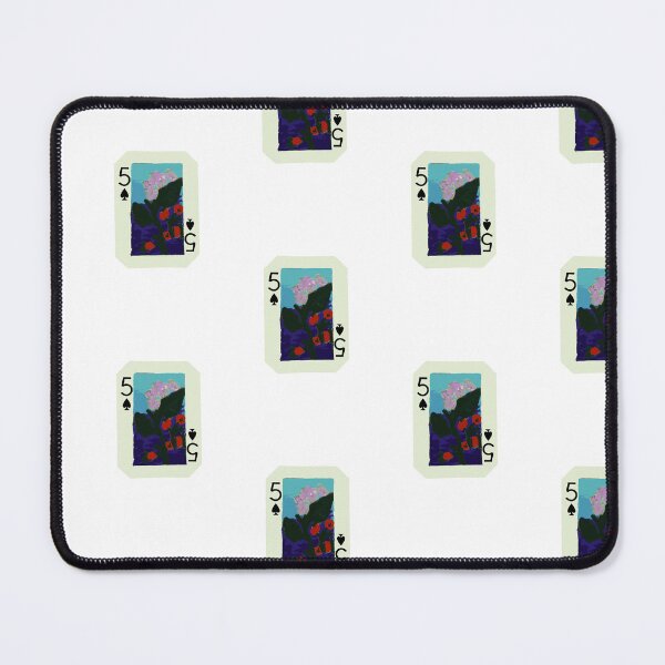 Item preview, Five of Spades Playing Card (May Birth Flower) designed and sold by meera-r.
