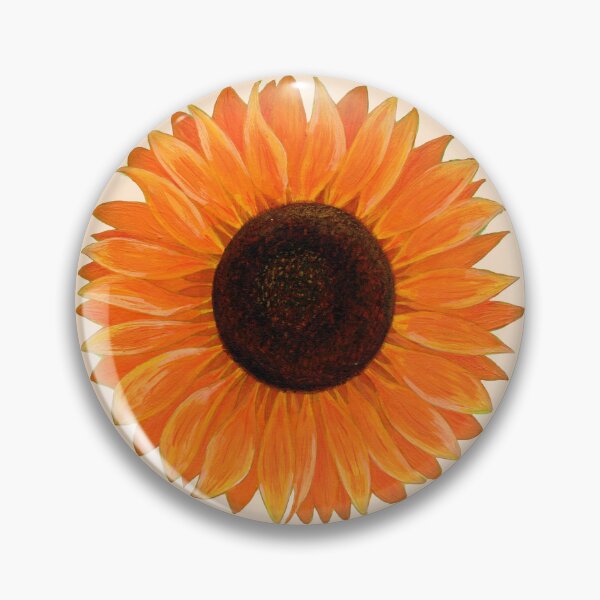 Item preview, Painted sunflower designed and sold by helengarvey.